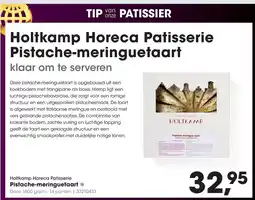 HANOS Holtkamp horeca patisserie pistache meringuetaart aanbieding