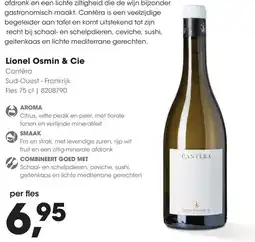 HANOS Lionel Osmin & Cie Cantèra aanbieding