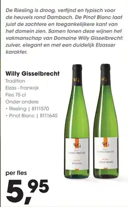 HANOS Willy gisselbrecht aanbieding