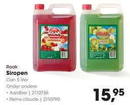 HANOS Raak Siropen aanbieding
