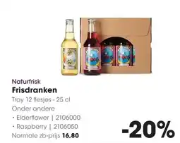 HANOS Naturfrisk Frisdranken aanbieding