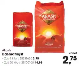 HANOS Akash Basmatirijst aanbieding