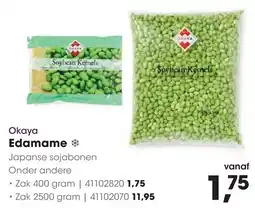 HANOS Okaya Edamame aanbieding