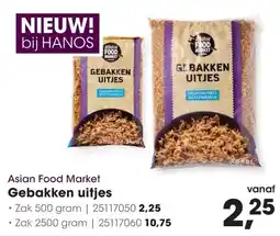 HANOS Asian Food Market Gebakken uitjes aanbieding