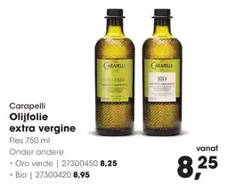 HANOS Carapelli Olijfolie extra vergine aanbieding