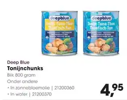 HANOS Deep Blue Tonijnchunks aanbieding