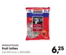 HANOS Holland Foodz Fruit lollies aanbieding