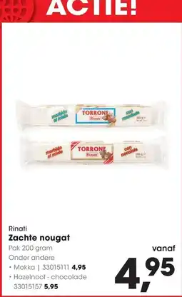 HANOS Rinati Zachte nougat aanbieding