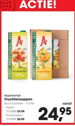 HANOS Appelsientje Vruchtensappen aanbieding