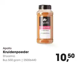 HANOS Apollo Kruidenpoeder aanbieding