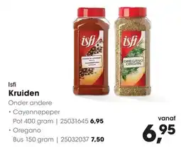 HANOS Isfi Kruiden aanbieding