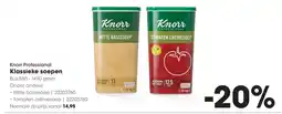 HANOS Knorr professional klassieke soepen aanbieding