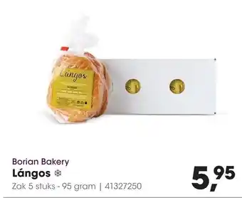 HANOS Borian Bakery Lángos aanbieding