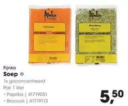 HANOS Fijnko Soep aanbieding