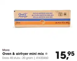 HANOS Mora Oven & airfryer mini mix aanbieding