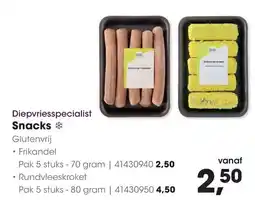 HANOS Diepvriesspecialist Snacks aanbieding