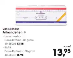 HANOS Van Lieshout Frikandellen aanbieding