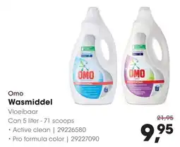 HANOS Omo Wasmiddel aanbieding