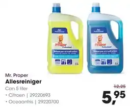 HANOS Mr. Proper Allesreiniger aanbieding