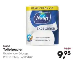 HANOS Nalys Toilet papier aanbieding