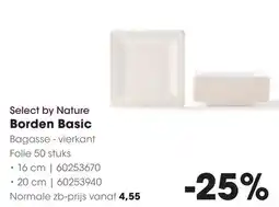 HANOS Select by Nature Borden Basic aanbieding
