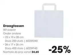 HANOS Draagtassen aanbieding