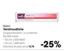HANOS Select Vershoudfolie aanbieding