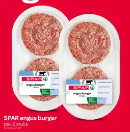 Spar Spar angus burger aanbieding