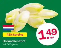 Spar Hollandse witlof aanbieding