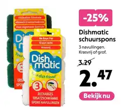 AllesZ Dishmatic schuurspons aanbieding