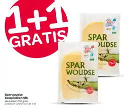 Spar Sparwoudse kaasplakken 48+ aanbieding