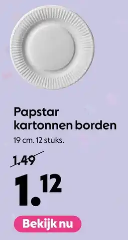 AllesZ Papstar kartonnen borden aanbieding