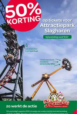 Spar Attractiepark Slagharen aanbieding