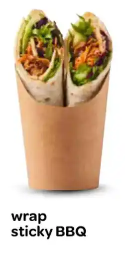 Spar Wrap sticky bbq aanbieding