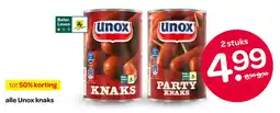 Spar alle Unox knaks aanbieding