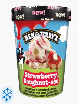 Flink Ben & Jerry’s Strawberry Doughnut-eee aanbieding
