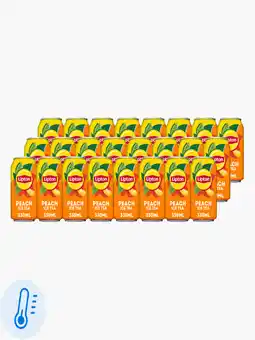 Flink Lipton Ice Tea Peach 33cl x24 aanbieding