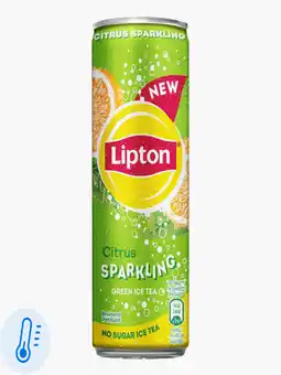 Flink Lipton Ice tea green citrus sparkling no sugar aanbieding