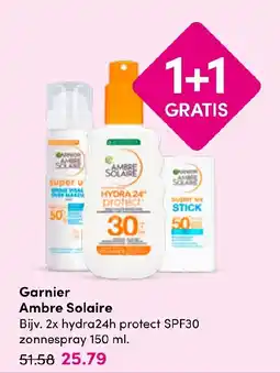 Drogisterij Visser Garnier Ambre Solaire aanbieding