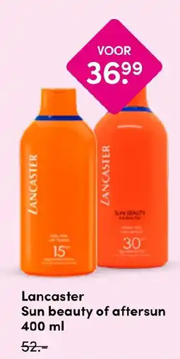 Drogisterij Visser Lancaster sun beauty of aftersun aanbieding