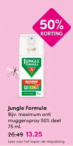 Drogisterij Visser Jungle Formula aanbieding