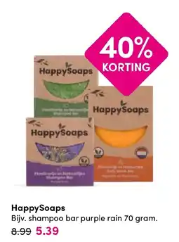 Drogisterij Visser HappySoaps shampoo bar purple rain aanbieding