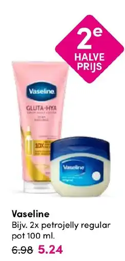 Drogisterij Visser Vaseline aanbieding