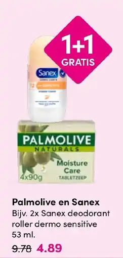 Drogisterij Visser Palmolive en Sanex aanbieding