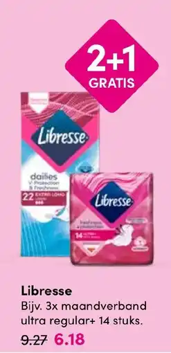 Drogisterij Visser Libresse aanbieding