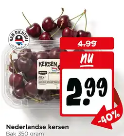 Jumbo Nederlandse kersen aanbieding