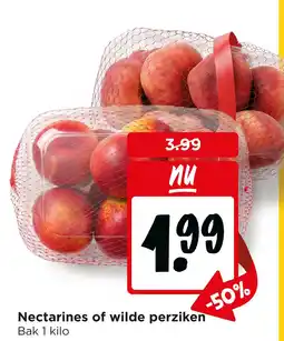 Jumbo Nectarines of wilde perziken aanbieding