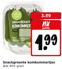 Jumbo Snackgroente komkommertjes aanbieding