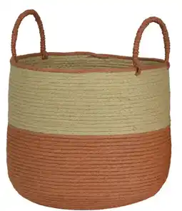 Pets Place Homestyle Plantenmand - Plantenmand - Ø32x29 cm Natural Oranje aanbieding