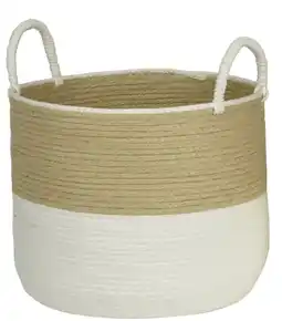 Pets Place Homestyle Plantenmand - Plantenmand - Ø32x29 cm Natural Wit aanbieding